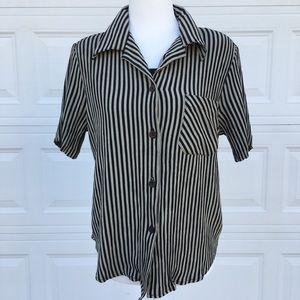 🖤 Rebecca Malone Stripe Blouse 🖤